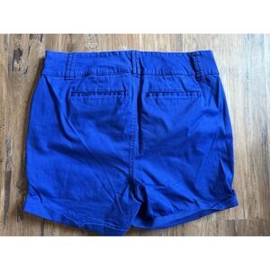 Torrid Women's Chino Cuffed Royal Blue Shorts Size 16